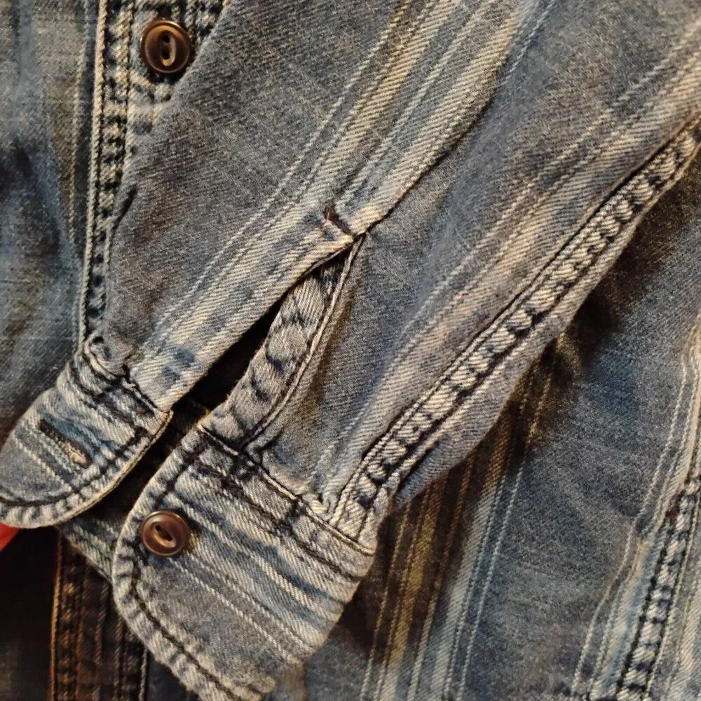 GAP Kids Boys Denim Shirt Size Small